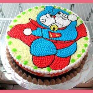 bánh sinh nhật vẽ siêu nhân